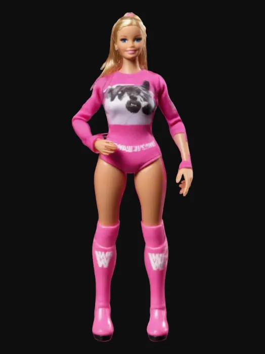 3D model for WWF Barbie