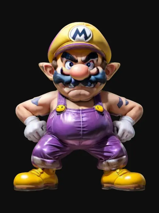 3D model for Wario from Mario