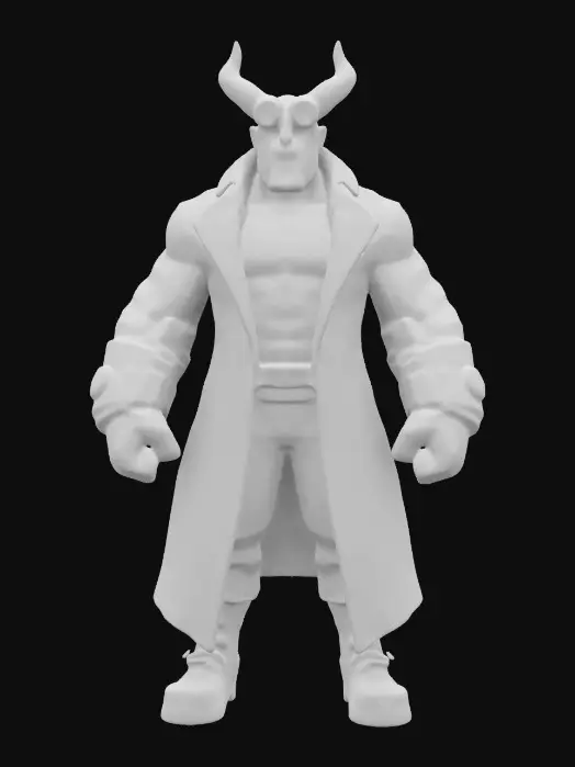 3D model for HellBoy
