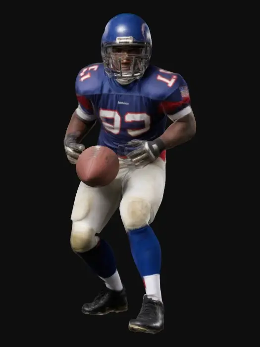 3D model for An American Footballer
