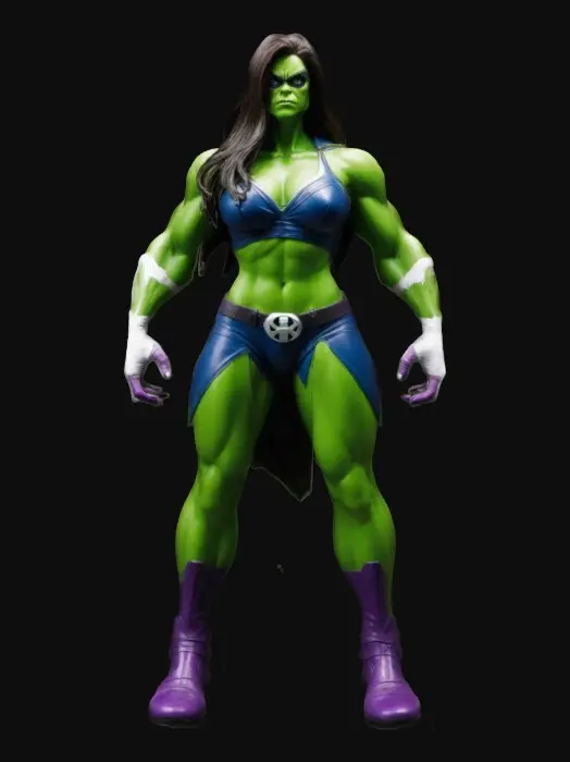 3D model for SHE-HULK