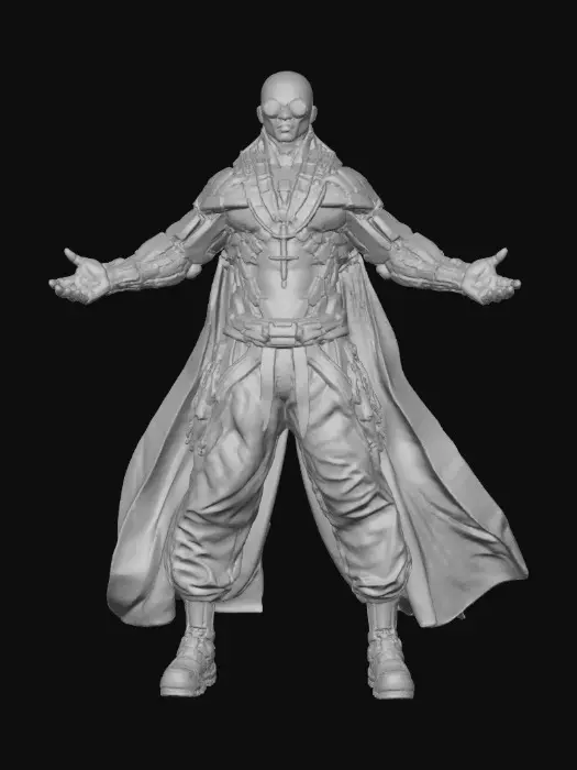 3D model for Cyber Oracle, #villain#