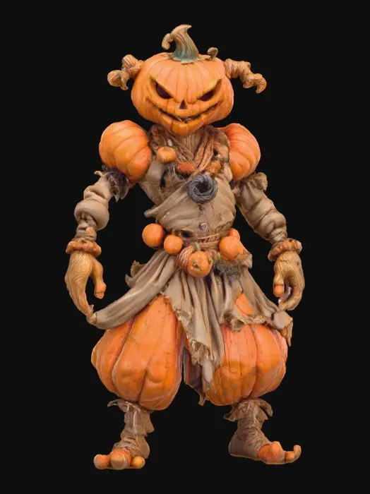 3D model for Pumpkin Warrior, #Halloween2025#