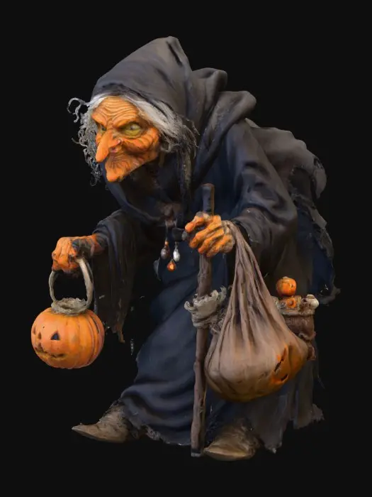 3D model for Halloween Hag, #Halloween2025#