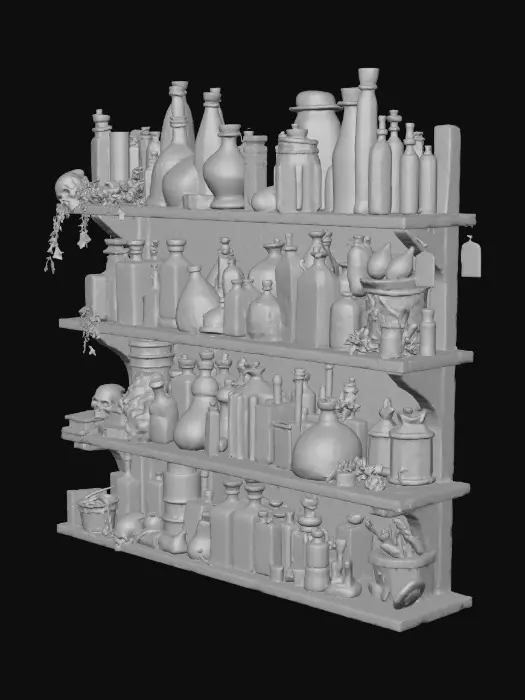 3D model for Potion Collection, #Halloween2025#