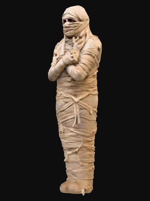 3D model for Mummy Wrapped in Linen, #Halloween2025#
