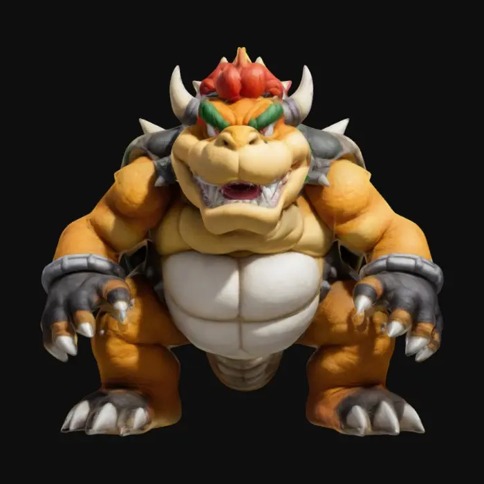 3D model for Bowser