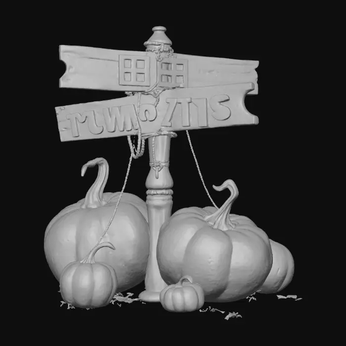 3D model for Harvest Bounty , #Halloween2025#