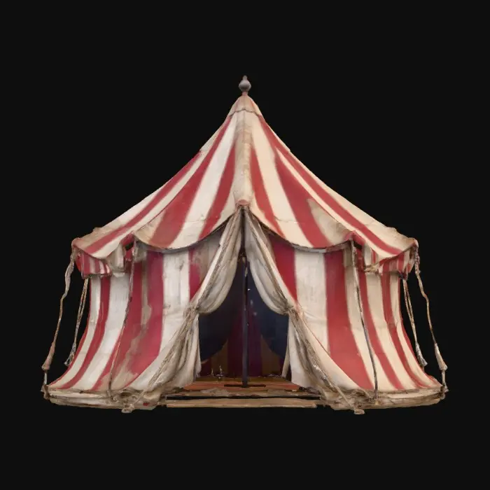 3D model for Circus Tent Adventure, #Halloween2025#