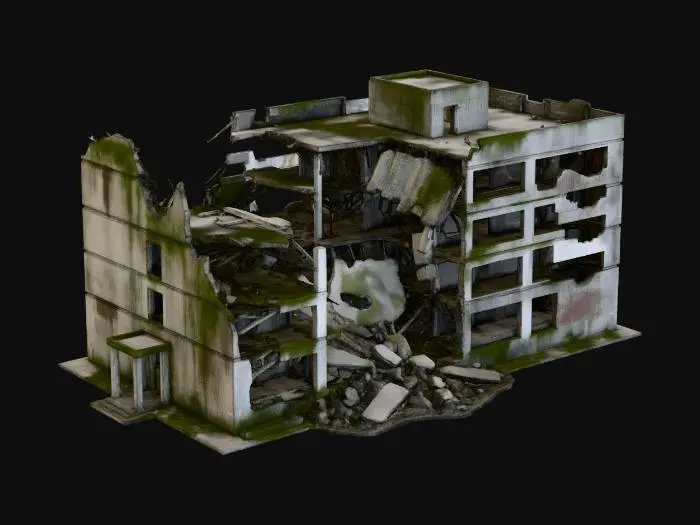 3D model for Ruin Island