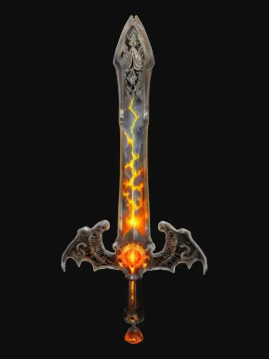 3D model for Infernal, #ChronoForgeWeapon#,  Blade of the Vampire