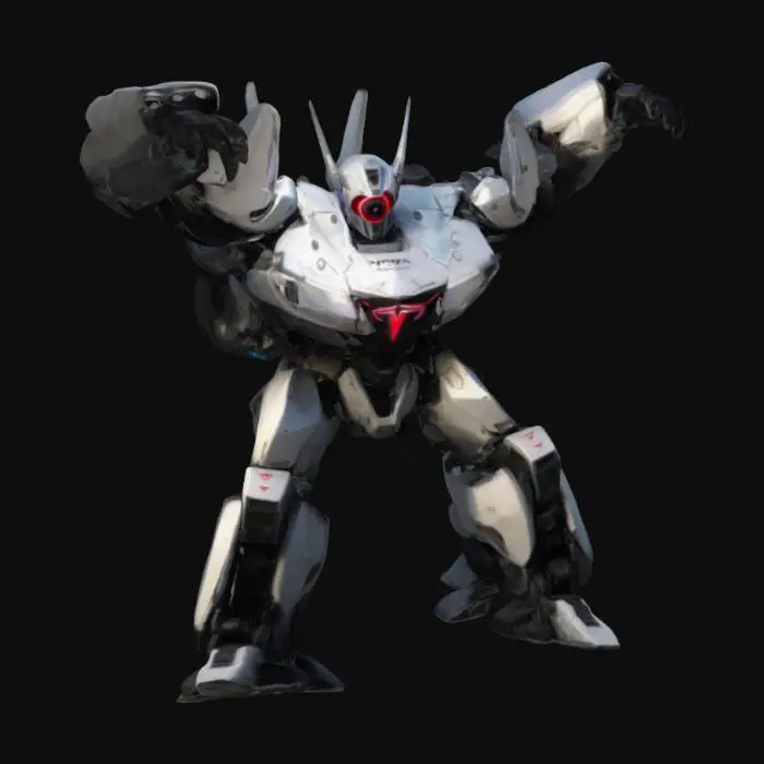 3D model for a Transformers / Decepticon style robot based on the Tesla Cybertruck, photorealistic, lifelike, highly-detailed, game-ready, realistic lighting & shadows, incredible design, masterpiece