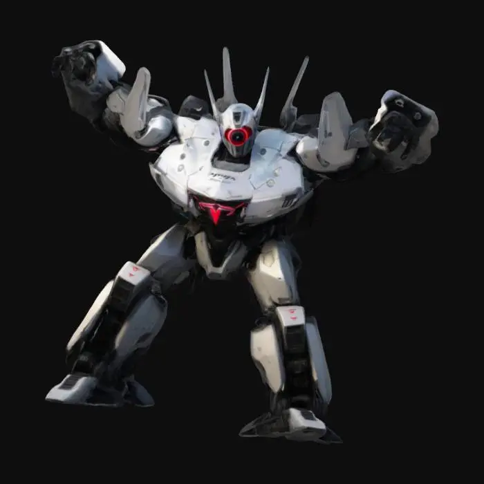 3D model for a Transformers / Decepticon style robot based on the Tesla Cybertruck, photorealistic, lifelike, highly-detailed, game-ready, realistic lighting & shadows, incredible design, masterpiece