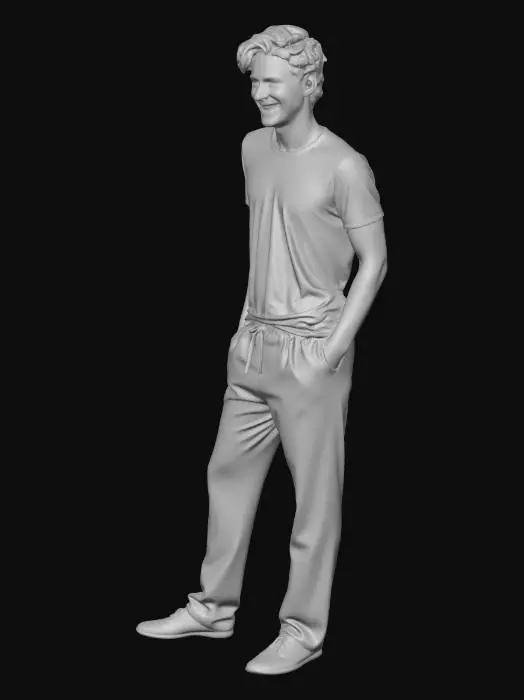 3D model for Casual Linen Confidence