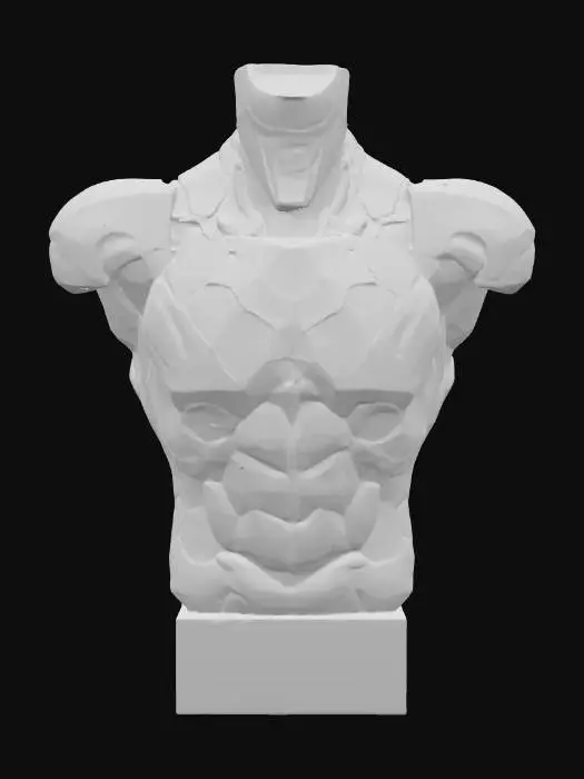 3D model for Armored Vigilante Suit