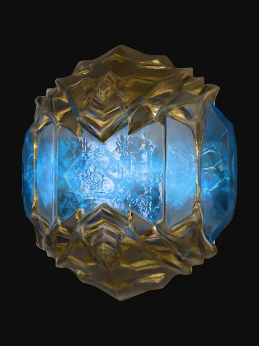 3D model for Ethereal Crystal Codex