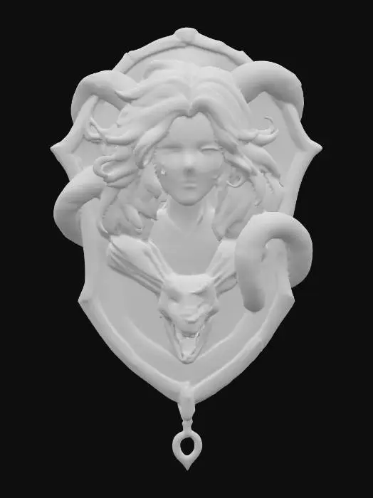 3D model for Medusa's Embrace, #PBR#