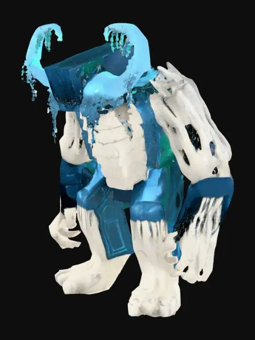 3D model for Warden Minecraft