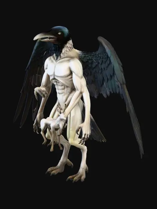 3D model for Forest Hybrid Beast