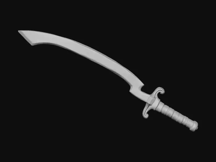3D model for Rustam Sword.