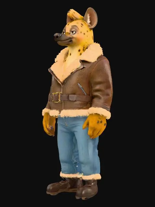 3D model for Hyena Chic