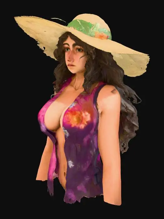 3D model for Summer Blossom