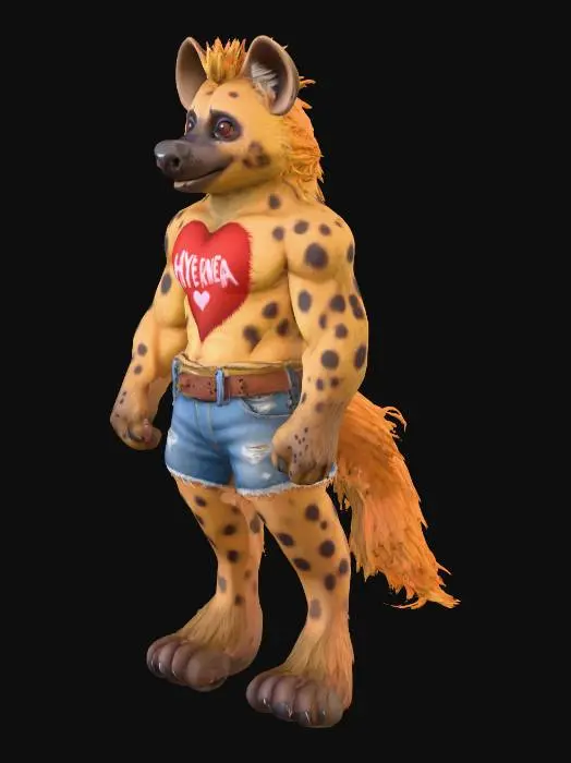 3D model for Hyena