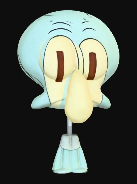 3D model for Squidward