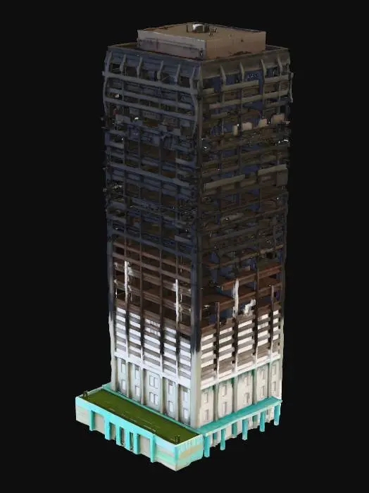 3D model for Grenfell Tower