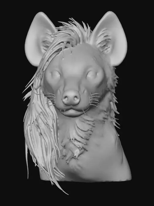 3D model for Vivid Hyena
