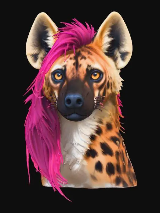 3D model for Vivid Hyena