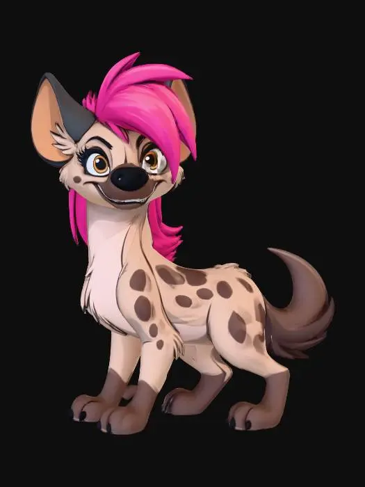 3D model for Hyena Karen