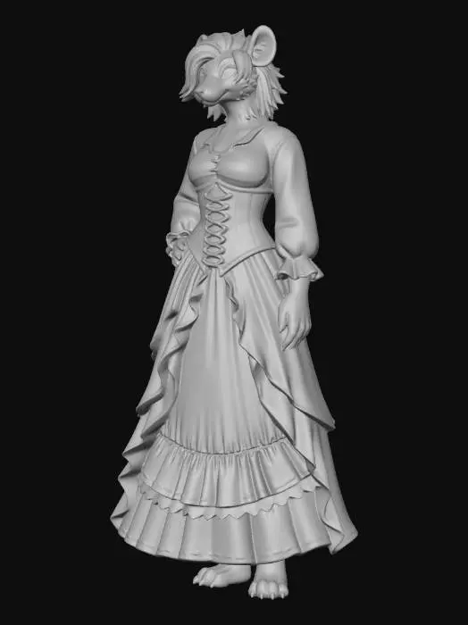 3D model for Hyena Elegance