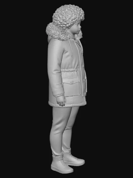 3D model for Boy wearing a Jacket