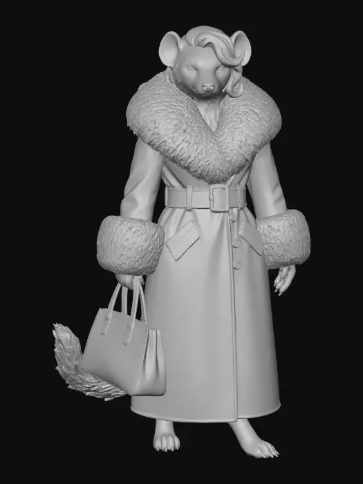 3D model for Hyena Chic