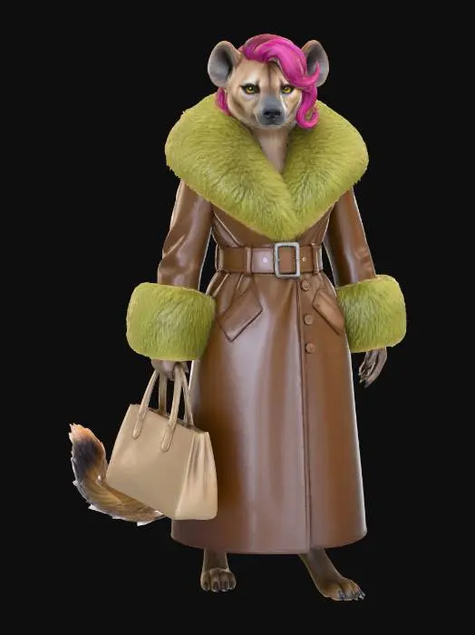 3D model for Hyena Chic