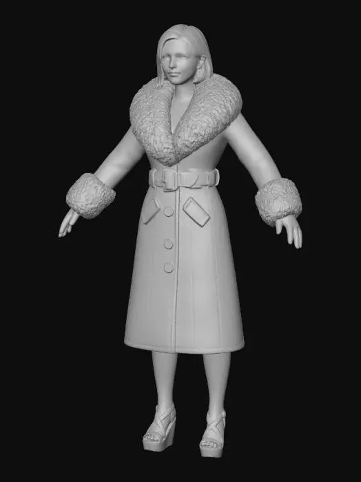 3D model for Elegant Karen