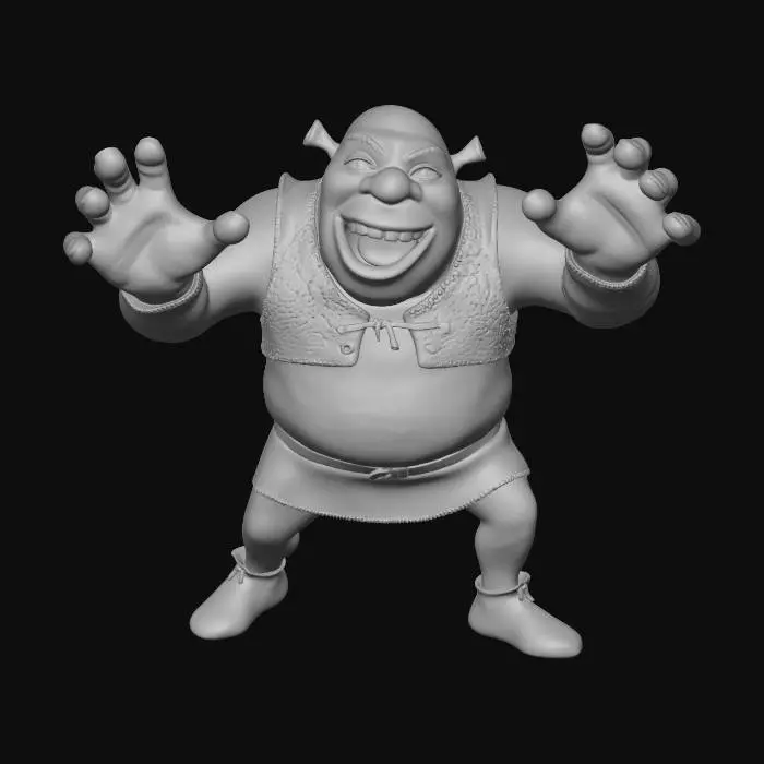 3D model for Shrek