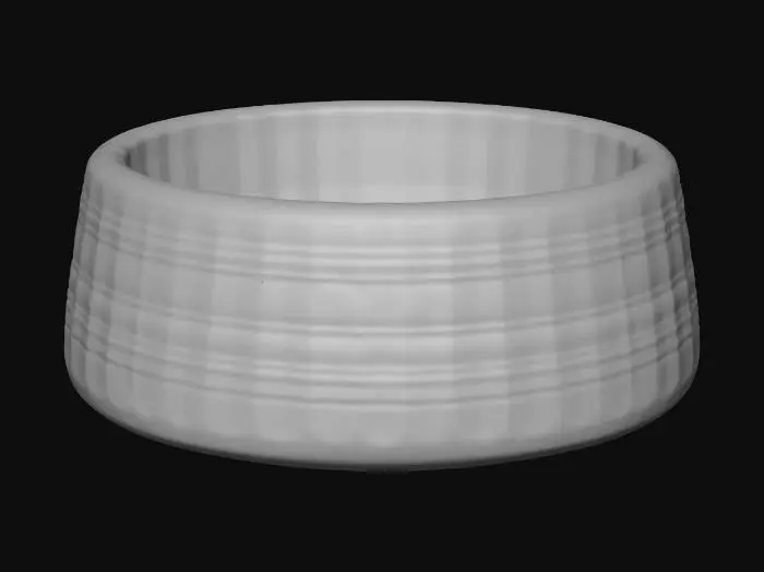 3D model for Brushed Metal Bowl