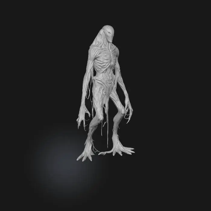 3D model for Creepy Monster