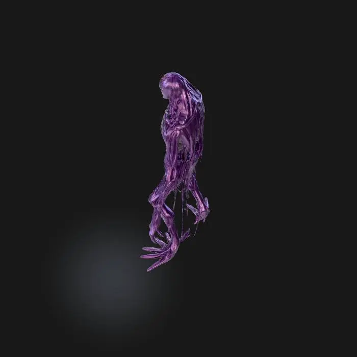 3D model for Creepy Monster