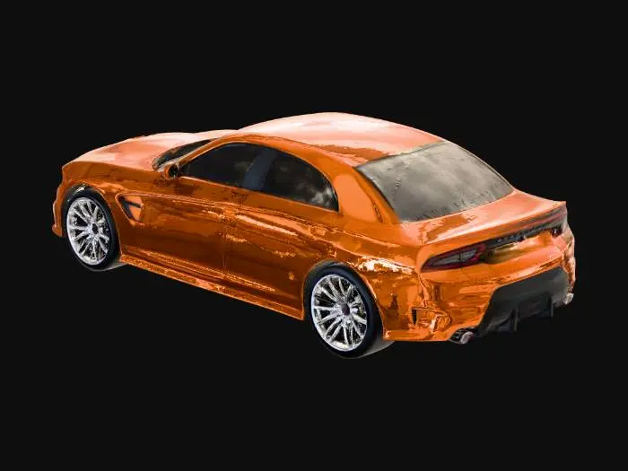 3D model for Muscle Car Montage