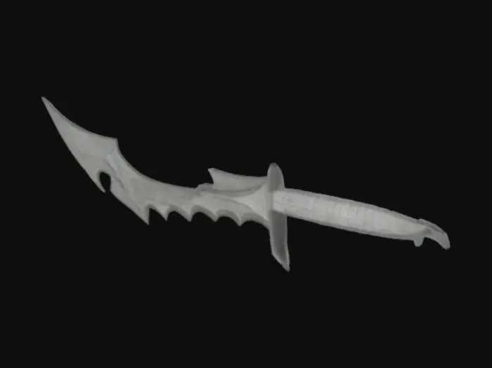 3D model for Dagger Design Render from solo leveling