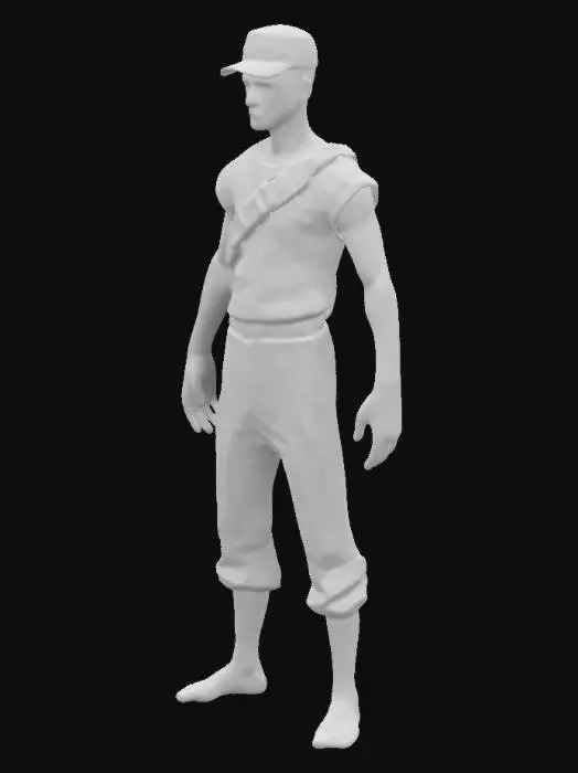 3D model for Scout Character