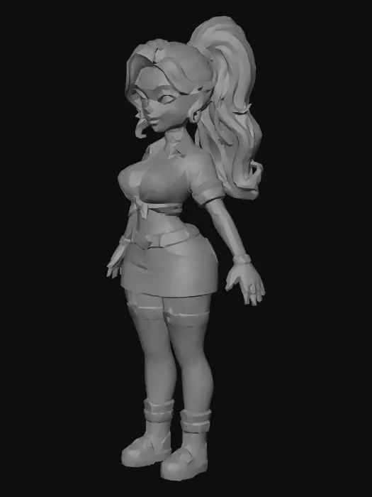 3D model for Crimson Siren