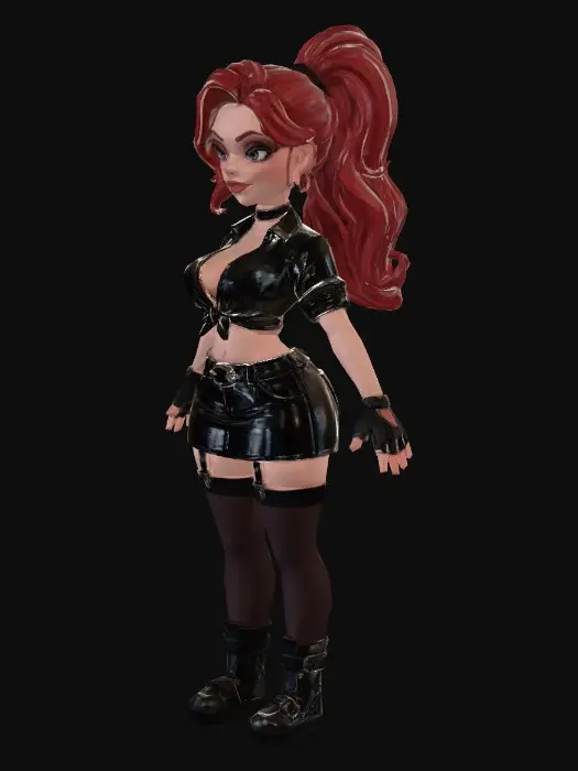 3D model for Crimson Siren