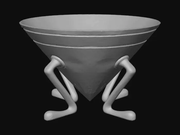3D model for Goblet on Legs
