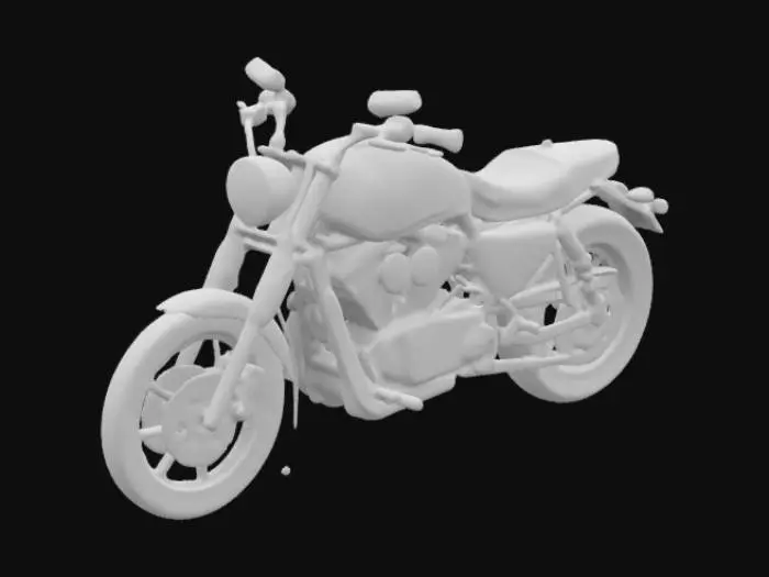 3D model for Cafe Racer Elegance