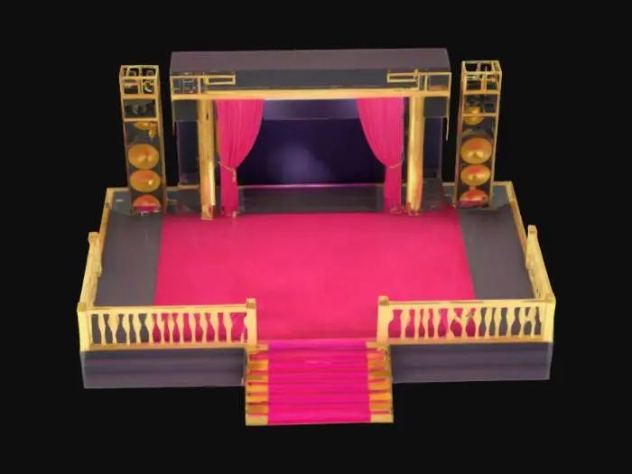3D model for Grand Stage Display
