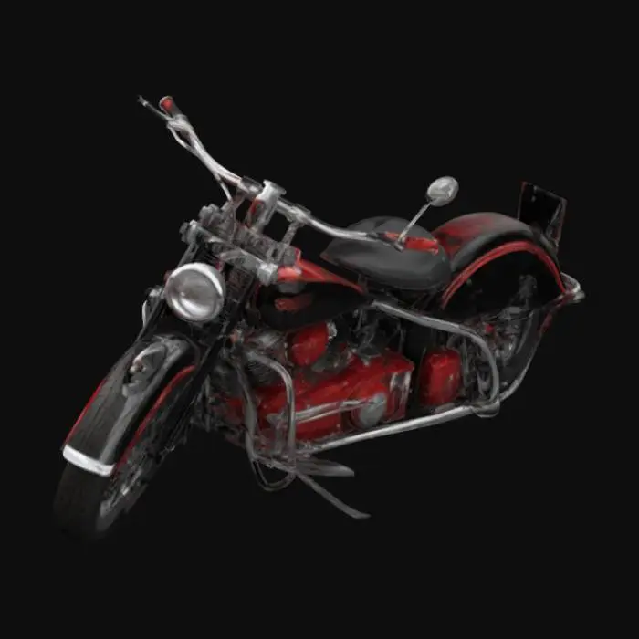 3D model for Indian Bike